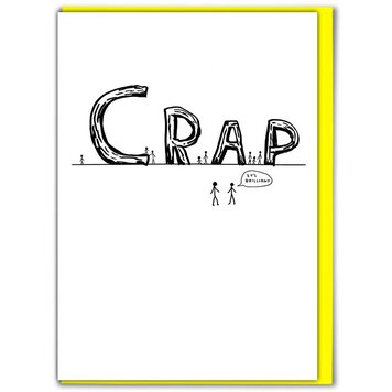 David Shrigley Crap Card