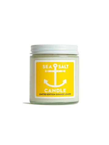 Swedish Dream Limited Edition Sea Salt Summer Lemon Travel Candle