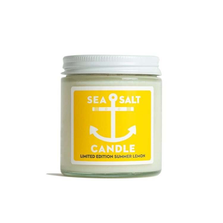 Swedish Dream Limited Edition Sea Salt Summer Lemon Travel Candle