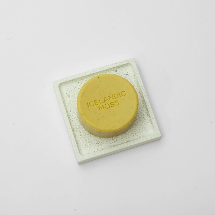 Hello Soap Green Diatomite Soap Dish