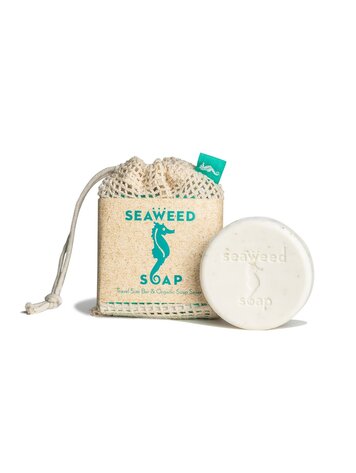 Swedish Dream Seaweed Soap Travel Size Bar & Soap Saver