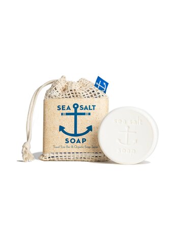 Swedish Dream Sea Salt Soap Travel Size Bar & Soap Saver