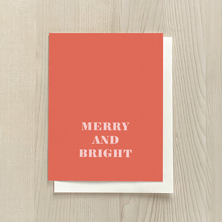 Vivid Print Merry and Bright