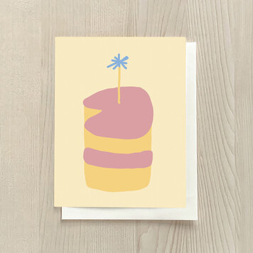 Vivid Print Cake Sparkler