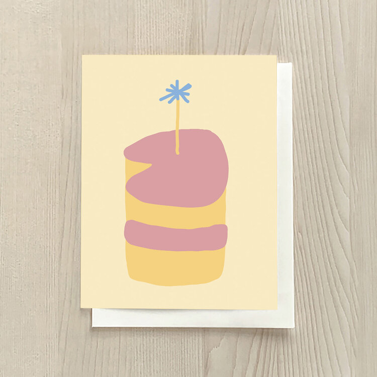 Vivid Print Cake Sparkler