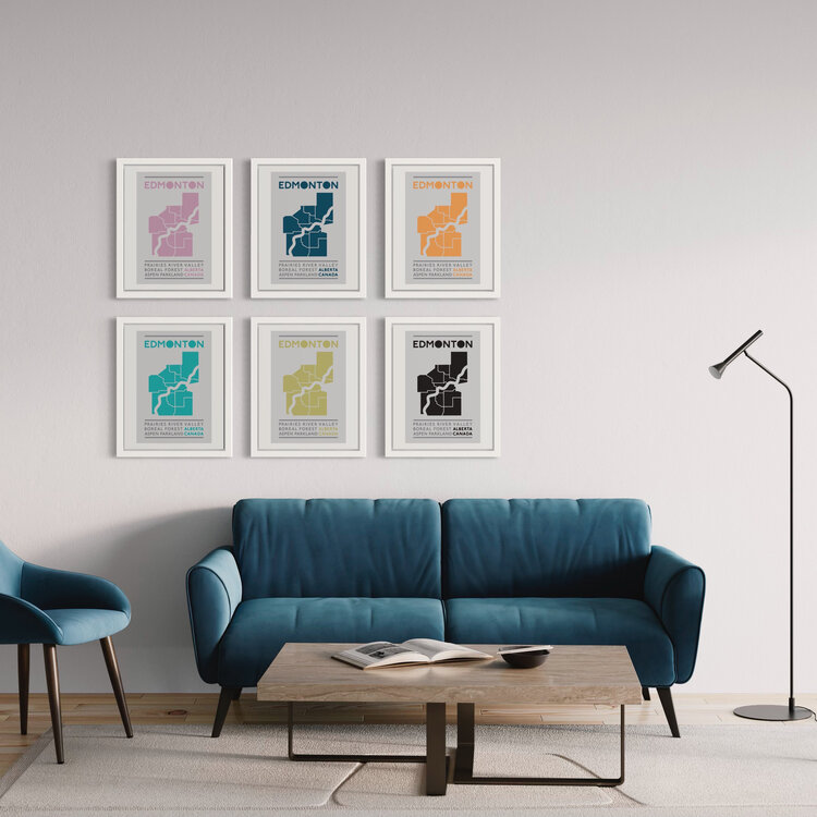 Bee Waeland Edmonton Map Glacier