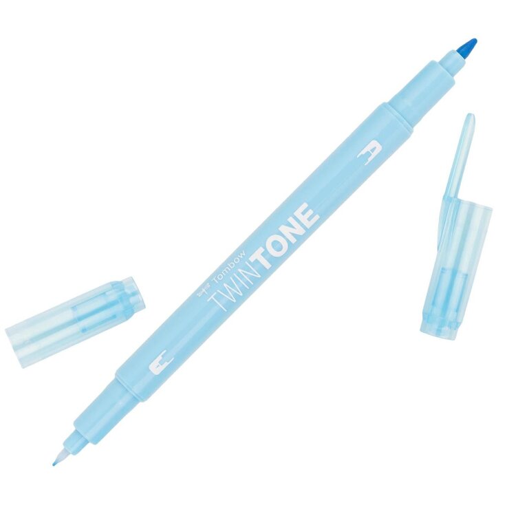 Tombow TwinTone Marker Sky Blue