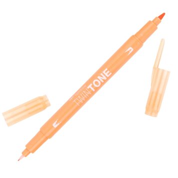 Tombow TwinTone Marker Honey Orange
