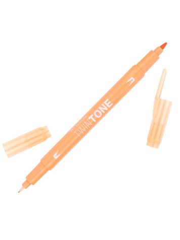 Tombow TwinTone Marker Honey Orange
