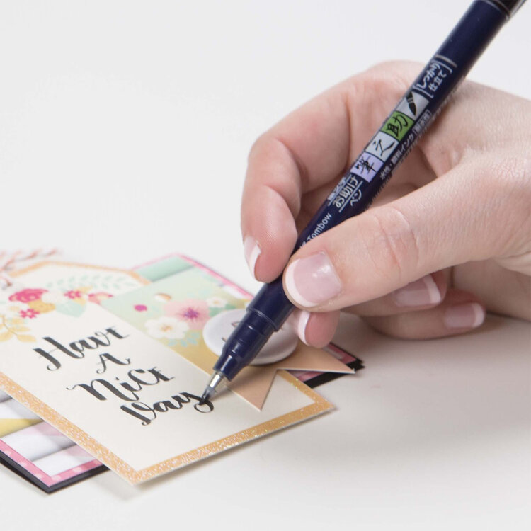 Tombow Fudenosuke Calligraphy Brush Pens