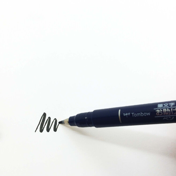 Tombow Fudenosuke Calligraphy Brush Pens