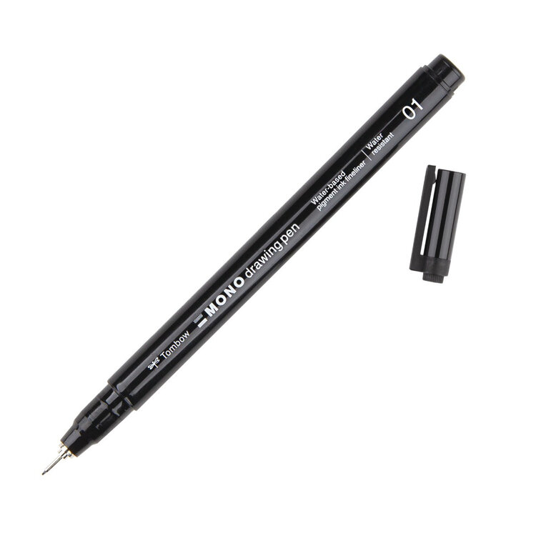 Tombow MONO Drawing Pens 01