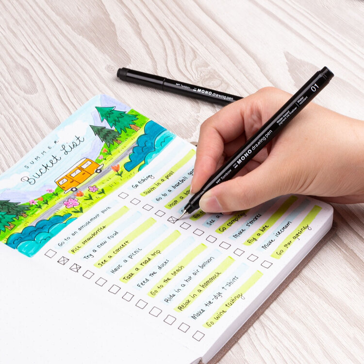 Tombow MONO Drawing Pens 01