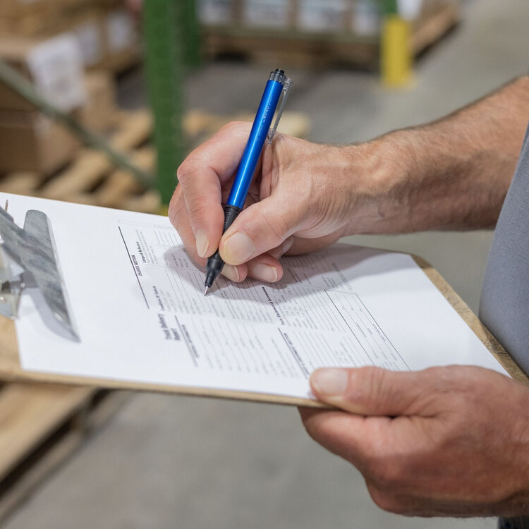 Tombow MONO Graph Lite Ballpoint Pen, Light Blue