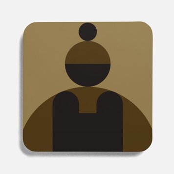 Vivid Print Barista Coaster