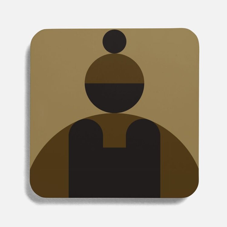 Vivid Print Barista Coaster