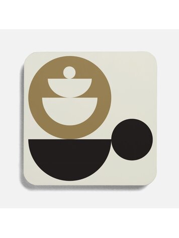 Vivid Print Cappuccino Coaster
