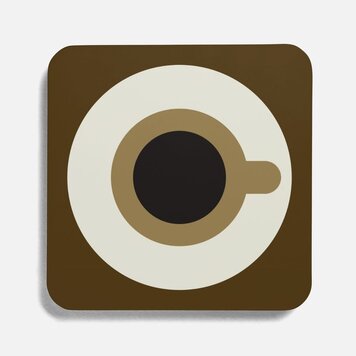 Vivid Print Java Coaster