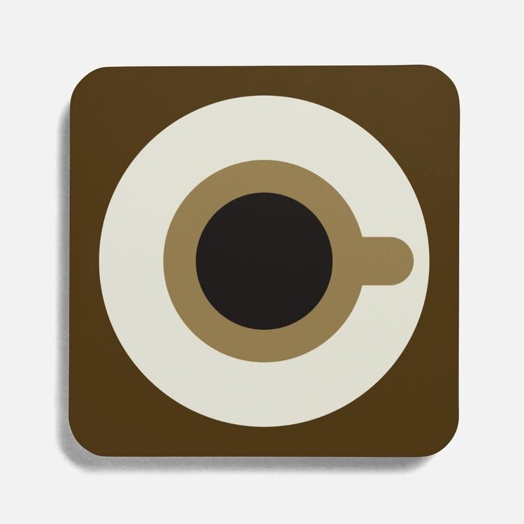 Vivid Print Java Coaster