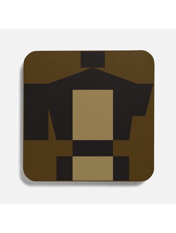Vivid Print Moka Pot Coaster