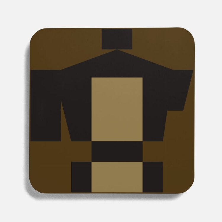 Vivid Print Moka Pot Coaster