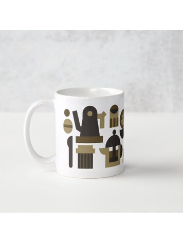 Bee Waeland Let's Do Coffee Mug