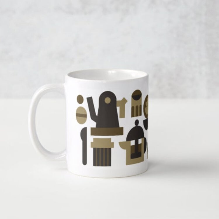 Bee Waeland Let's Do Coffee Mug