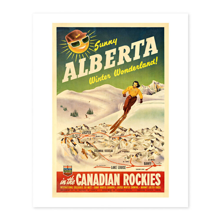 Vivid Print Sunny Alberta