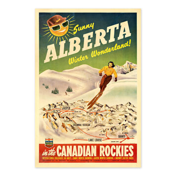 Vivid Print Sunny Alberta Vivid Print Sunny Alberta