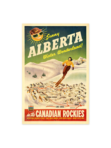 Vivid Print Sunny Alberta