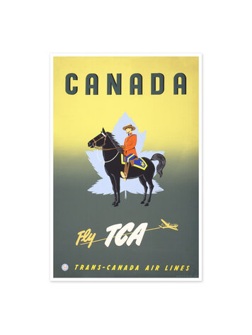 Vivid Print Canada - Fly TCA, Trans-Canada Air Lines