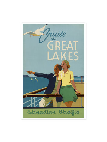 Vivid Print Cruise the Great Lakes Canadian Pacific