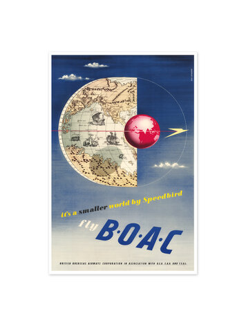 Vivid Print Fly BOAC