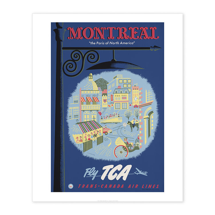 Vivid Print Montreal, the Paris of North America