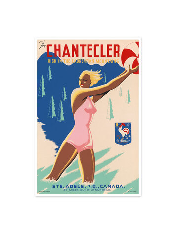 Vivid Print The Chantecler