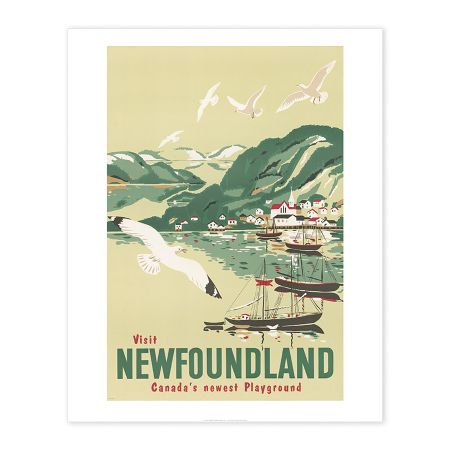 Visit Newfoundland, Canada's Newest Playground | Vivid Print | Bee