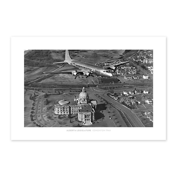Vivid Archives Alberta Legislature Edmonton 1944