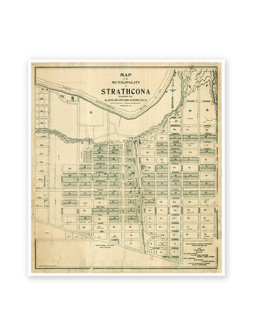 Vivid Archives Map of Strathcona 1899