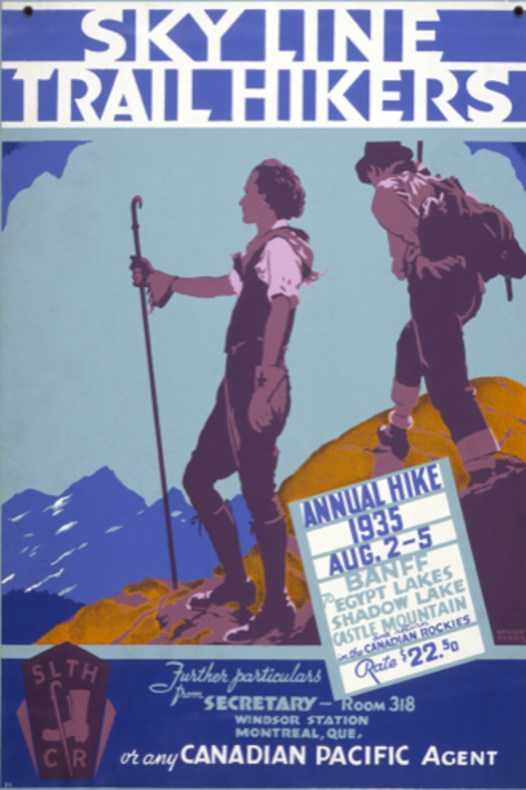 Eurographics Sky Line Trail Hikers, Annual Hike 1935
