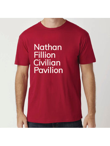Vivid Print Nathan Fillion Civilian Pavilion Unisex Tee