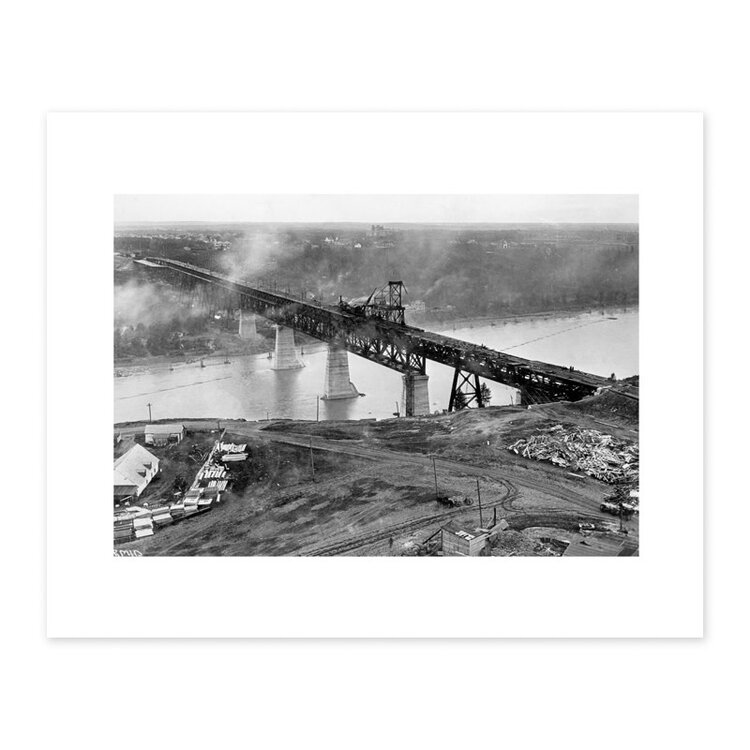 Vivid Archives Construction of High Level Bridge 1911-1912