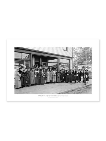 Vivid Archives Group of Women Voters Edmonton 1920