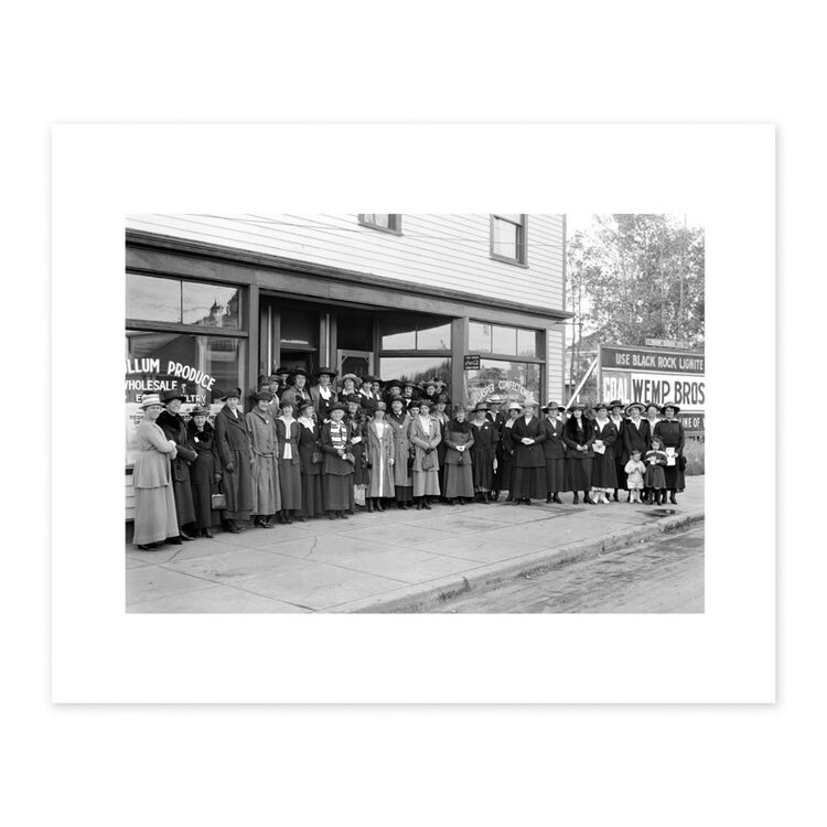 Vivid Archives Group of Women Voters Edmonton 1920