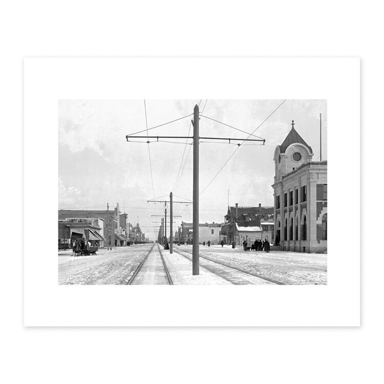 Vivid Archives Whyte Avenue Looking East Edmonton 1912