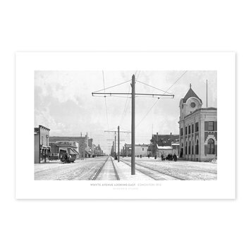 Vivid Archives Whyte Avenue Looking East Edmonton 1912