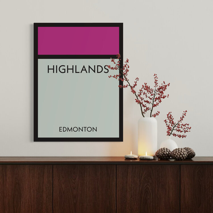 Vivid Print Personalized Street Name Prints