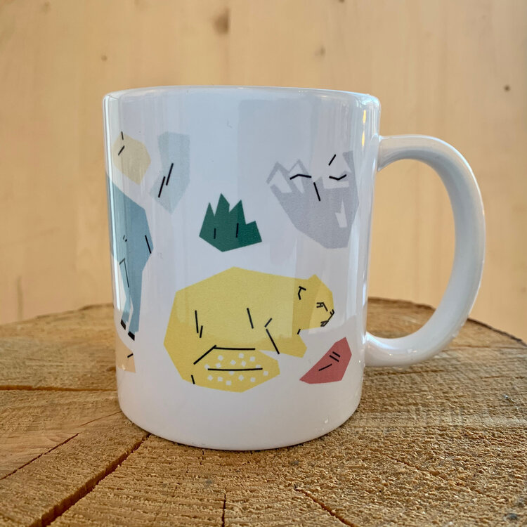 Bee Waeland Canadian Parks Mug