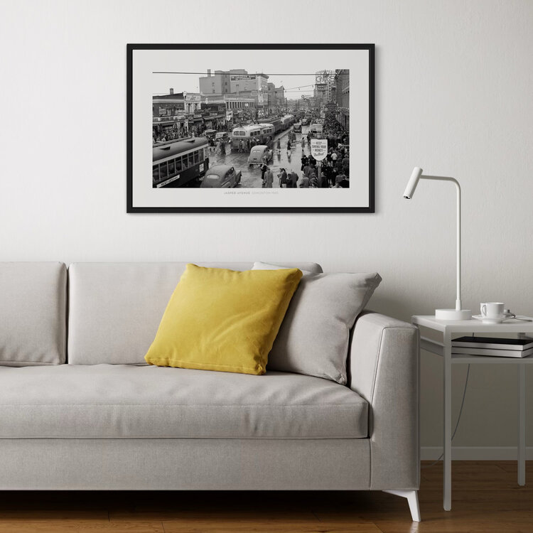 Vivid Archives Jasper Avenue Edmonton 1945