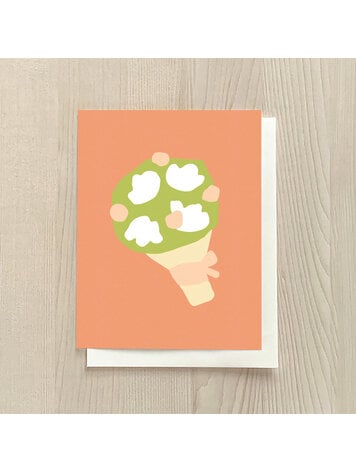 Vivid Print Bouquet Tosser