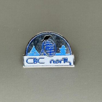 Vivid Vintage Vintage CBC North Enamel Pin